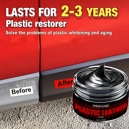Car Plastic Repair Agent, Car Interior Panel Refurbishment, Wax Coating, Leather Plastic Rubber Polishing and Restoration, Car Maintenance Paste