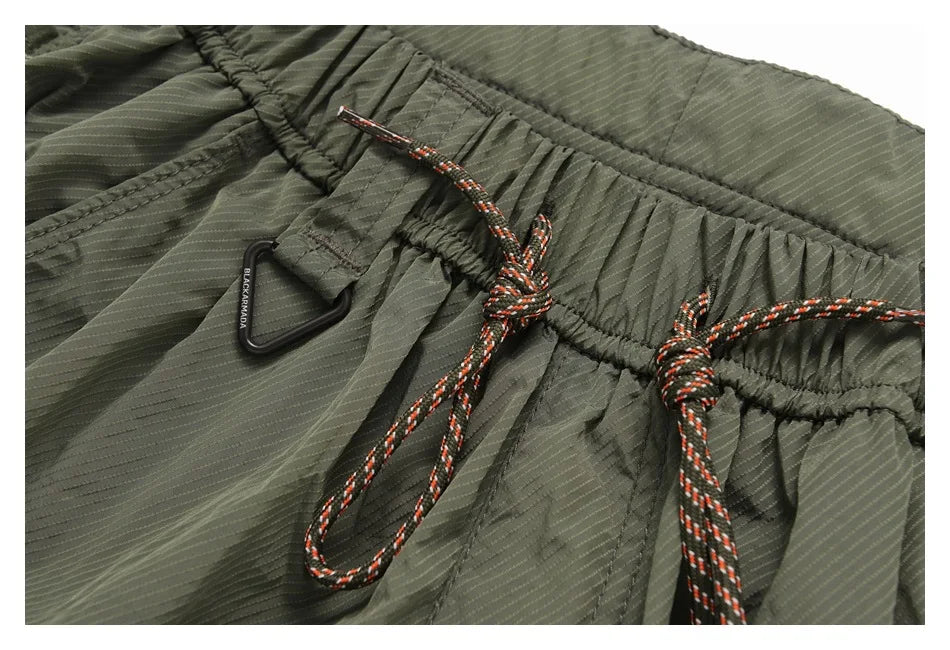 Outdoor Sports Casual Track Pants Men Women Lightweight Hiking Breathable Waterproof Quick Dry Loose Techwear Cargo Pant Trouser