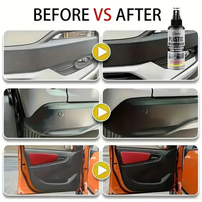 Car Interior Restorer Spray, Restores Shine to Leather, Plastic, Dashboard and Auto Trim