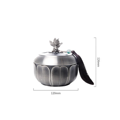 Fish Pure Tin Urn Ashes For Human Large Capacity Cremation Urns Ash Casket Funeral Keepsake Memory Souvenirs Gift Custom