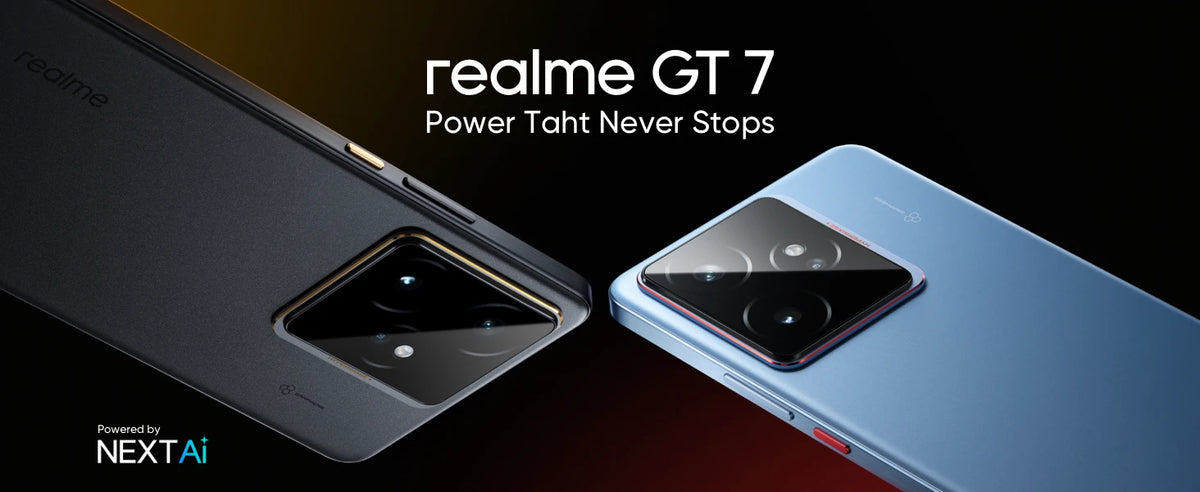 realme GT 7 5G Smartphone, European Version, MTK Dimensity 9400e, 6000nits Pro-Esports Display, 7000mAh Battery, 120W Ultra Charge