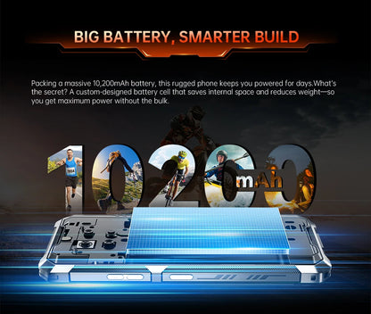[Shipping From Poland] Cubot KingKong ES 3 Rugged Smartphone 16GB(6+10)+256GB Android 15 10200mAh 6.745'' 4G Mobile Phone NFC