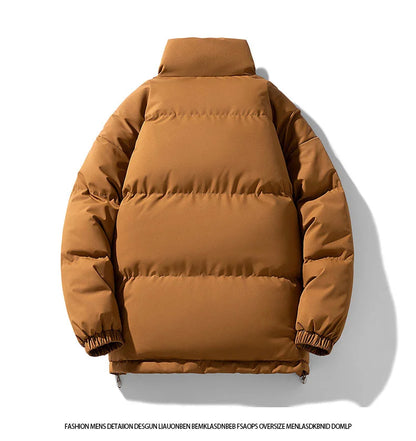 Winter Parka Men Brown Thick Warm Jackets Big Size 6xl 7xl 8xl Oversize Cotton Padded Windbreaker Outwear Waterproof Loose Coats