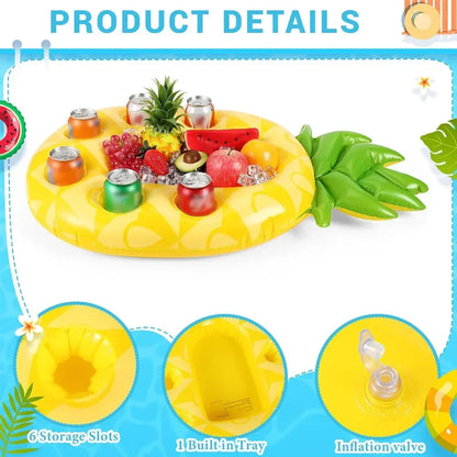 Inflatable Floating Drink Holder for Pool Float Party Accessorie Cup Floties Adult  Swimming Pool Floating Decoration Beach