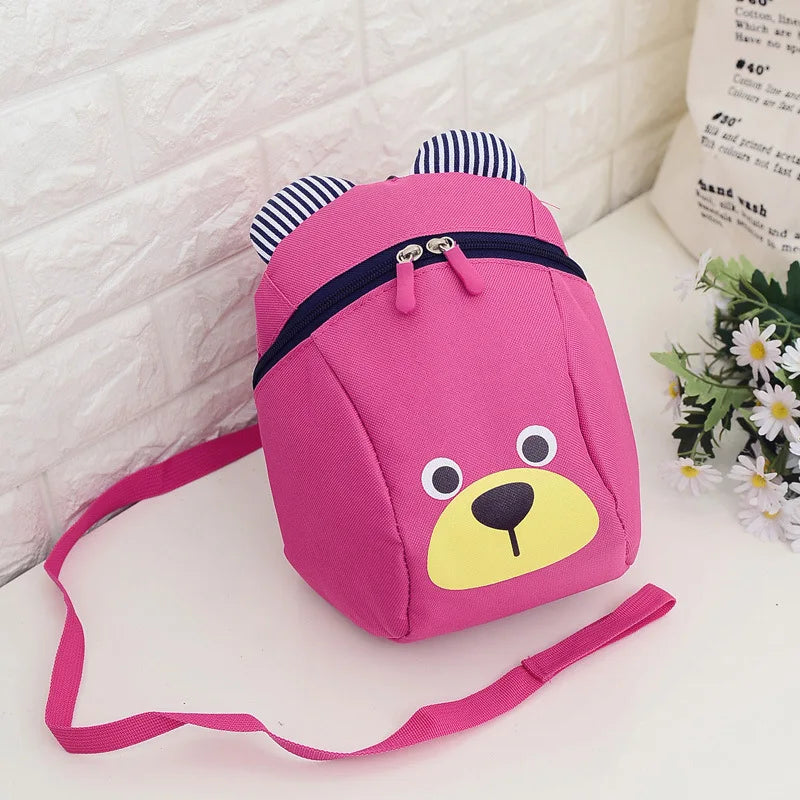 Kids Children Anti-lost Cartoon Bags High Quality Safety Harness Reins Toddler School Backpack Cute Cartoon Light Rucksack 아동가방