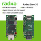 Radxa ZERO 3E Development Board RK3566 4-core CPU , GPU, NPU, HDMI with 1080P Output,  Gigabit Ethernet Kit Optional