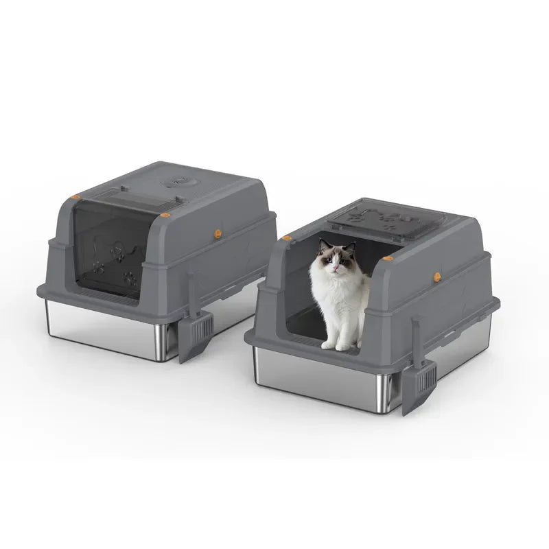 OEM Custom Size Multifunctional Cat Bed Pet Storage Bench Waterproof Cat Box Enclosure Furniture Easy Clean 20L Inner