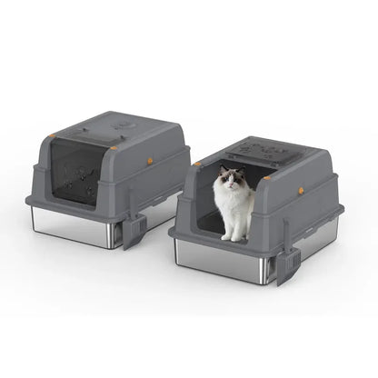 OEM Custom Size Multifunctional Cat Bed Pet Storage Bench Waterproof Cat Box Enclosure Furniture Easy Clean 20L Inner