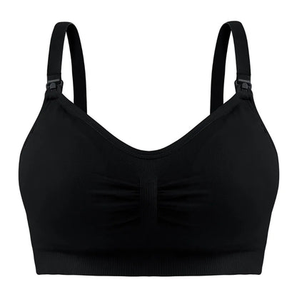 Breathable Maternity Pregnant Bras Comfort Breastfeeding Sleep Bralette Women Wireless Seamless Nursing Underwear
