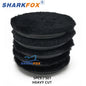 Sharkfox 5/6Inch Wool Car Polishing Pad High Density Lamb Woollen Polish Buffing Pad Wool Polishing Pad for Car Detail Polishing