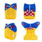 U Pick ALVABABY Digital Position Cloth Diapers Baby Reusable Modern Cloth Nappy for Baby with 1pc Microfiber Insert