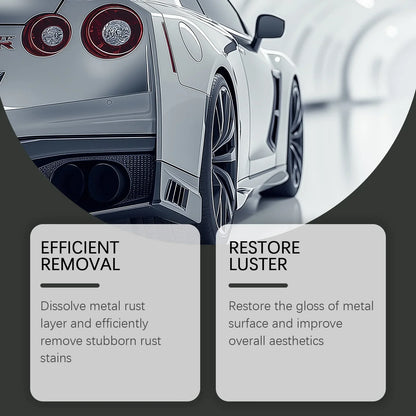 HS68-Car Rust Remover Quick Remover  Exhaust Pipe Rust Removal Spray Cleaning Metal Iron Powder Old Cars To New