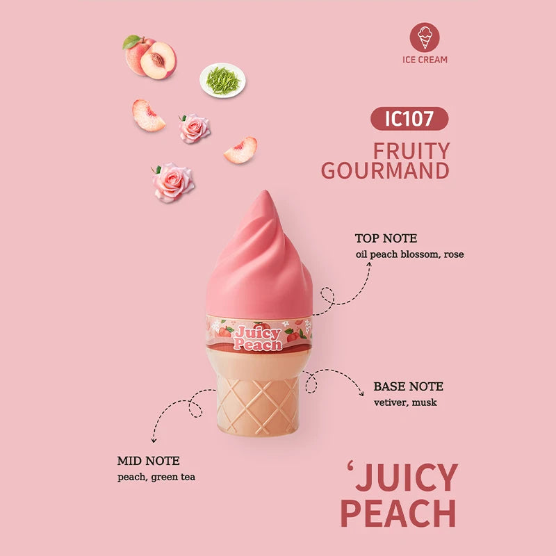 Hign-end Ice Cream Sweet Women Perfume Lasting Fresh Vitality Floral Fruity Fragrance Eau De Toilette Charming Fragrance Spray