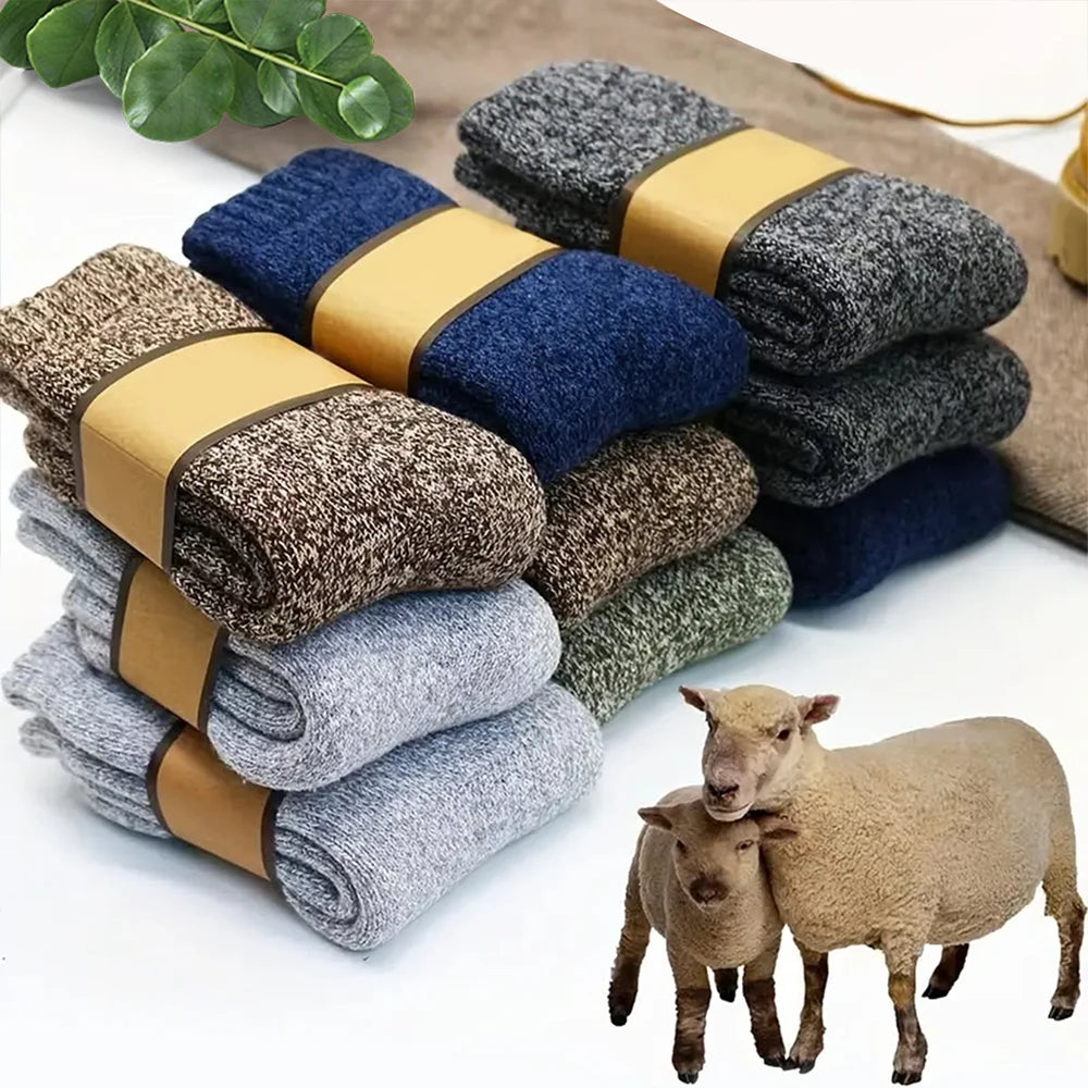 3/5/15 Pairs Men Solid Color Socks  Fashionable Simple Versatile Winter Socks Are Soft Comfortable Lightweight Casual In Length