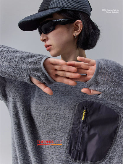 Thermolite® All Season 190g Ultra-light Breathable Thermal Hoodie, Urban Outdoor Techwear Mid-layer with Thumbholes & Zip Pocket