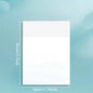 Transparent Sticky Note Pad, 3 Different Size See Through Clear Sticky Notes, Waterproof Memo Pad, PET Reminder Note
