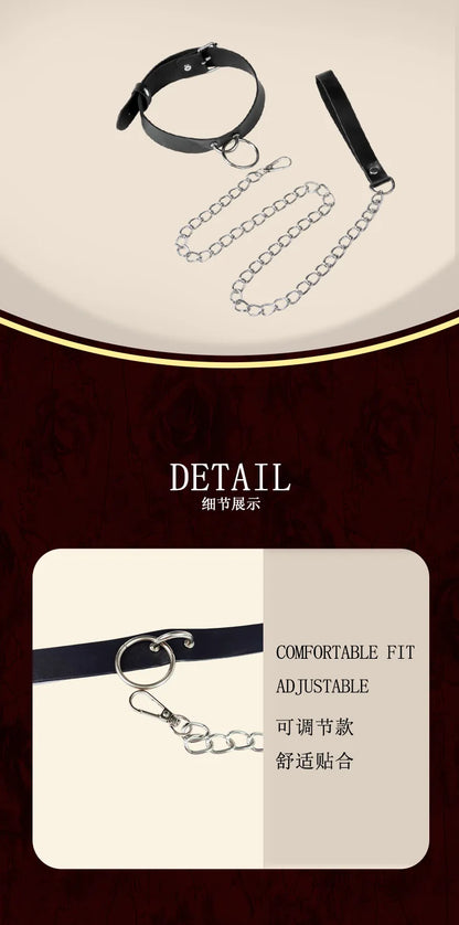 Hot Gothic Collar For Erotic Neck Collars Adults Bdsm Bdsm Toys Sexy Lingerie Costumes Accessories Cosplay Sexual Games Toys