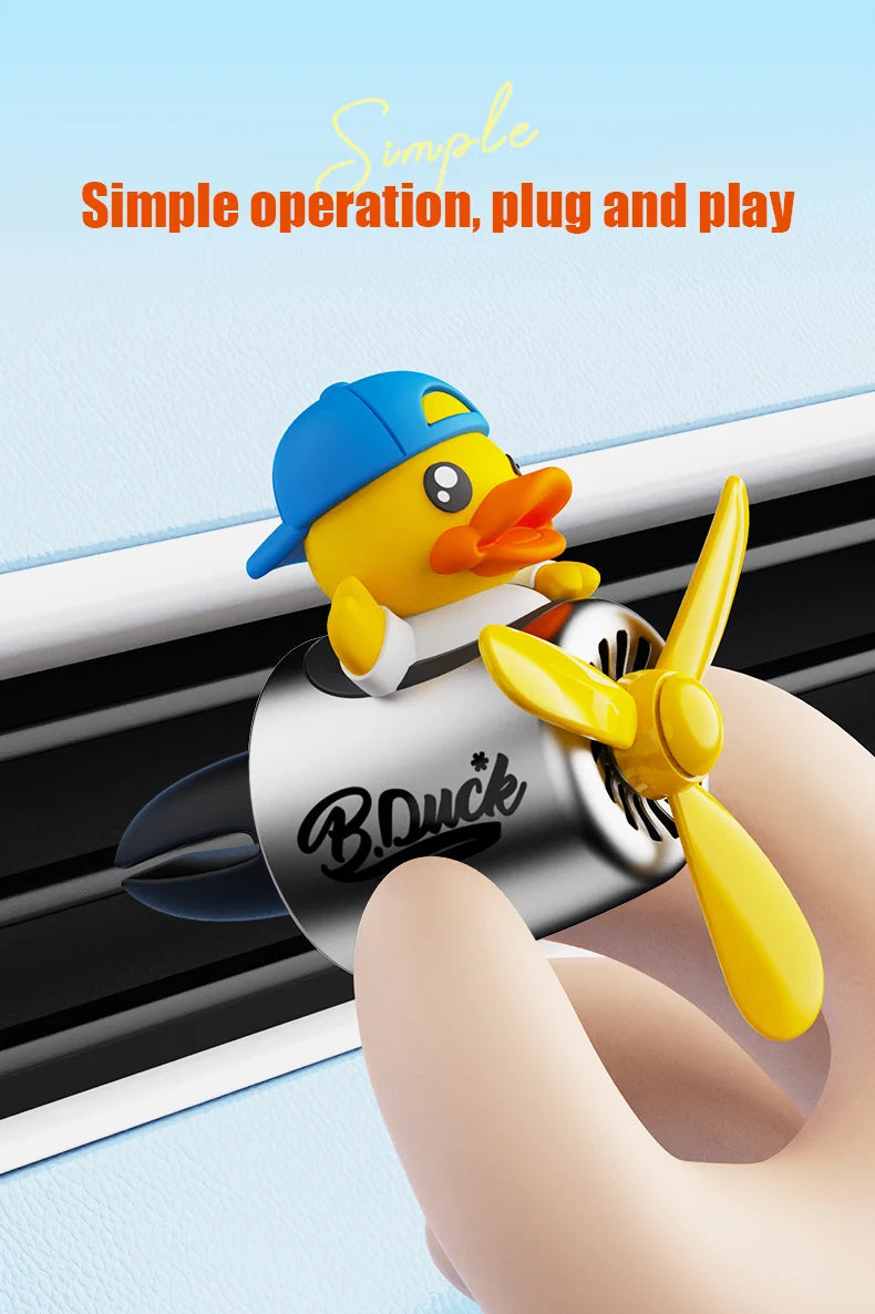 Duck pilot car air freshener scent airplane vent clip perfume diffuser fragrance dispenser accsesories interior decoration aroma