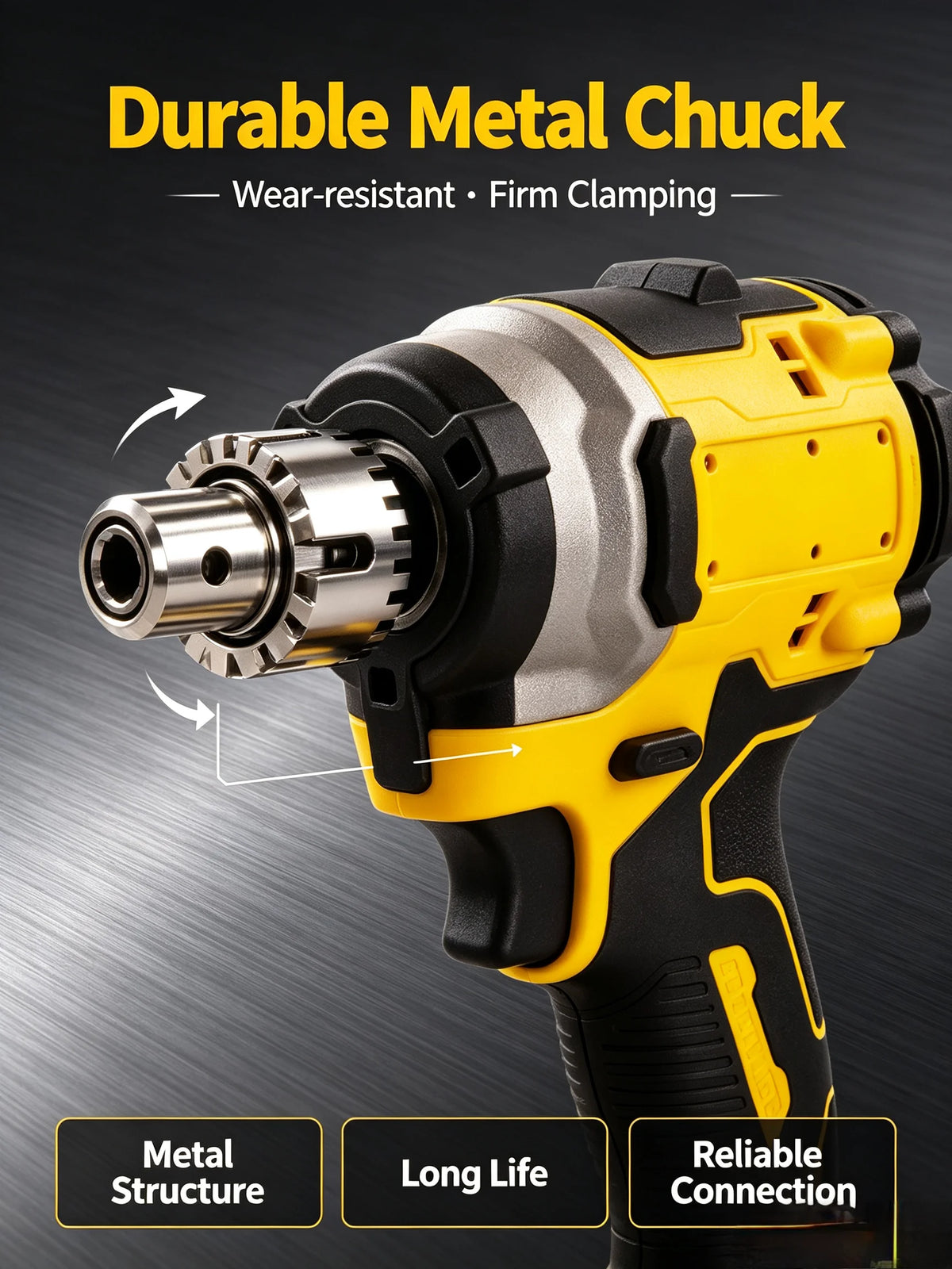 Professional Compact Brushless Impact Driver High Torque Rechargeable Power Screwdriver DIY Carpentry Construction Tool
