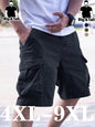 Men's plus Size Casual Work Shorts Trendy Comfortable 4XL-9XL Loose Fit Utility Pants for Big And Tall Men