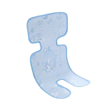 Car Seat Cooling Baby Stroller Mat Ice Fabric Washable Baby Safety Seat Mat Universal Baby Stroller Sleeping Cushion Seat Pads