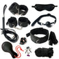 Adjustable Leather BDSM Bondage Set Body Harness Handcuffs Straps Erotic Intimate Party Game Adult Toys for Couples