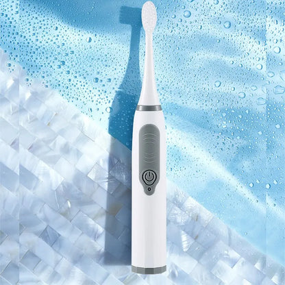Clearance_Jianpai Sonic Electric Toothbrush for Men and Women Adult Household Non Rechargeable Soft Hair IPX6 Waterproof_Continu