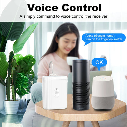 WiFi Smart Life Automatic Drip Irrigation System Kit Garden Irrigation Controller Plant Phone APP Control Watering Timer Device