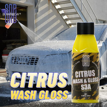 Citrus Wash & Gloss Foaming Car Wash Soap(Works with Foam Cannons/Guns or Bucket Washes)Safe for Cars,Trucks,Motorcycles,RVs