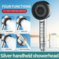 Four-speed Adjustment Filtered Supercharged Shower Head With Multi-functional Water Seal Home Shower Bathroom Accessories