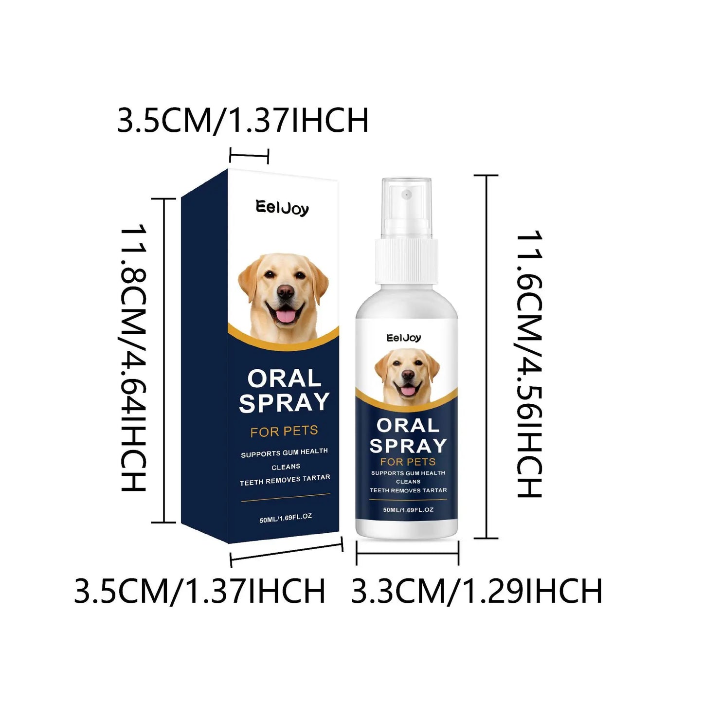 Pet Mouth Cleaning Spray Natural Plants Tartar Remover Cleaning Bad Smell Tongue Pet Accessories Dog And Cats Oral Cleanse Spray