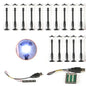 15pcs City Street Light Led (10 in 1 USB Powered) Building Block Lamp MOC Compatible with Bricks DIY 2039 11062