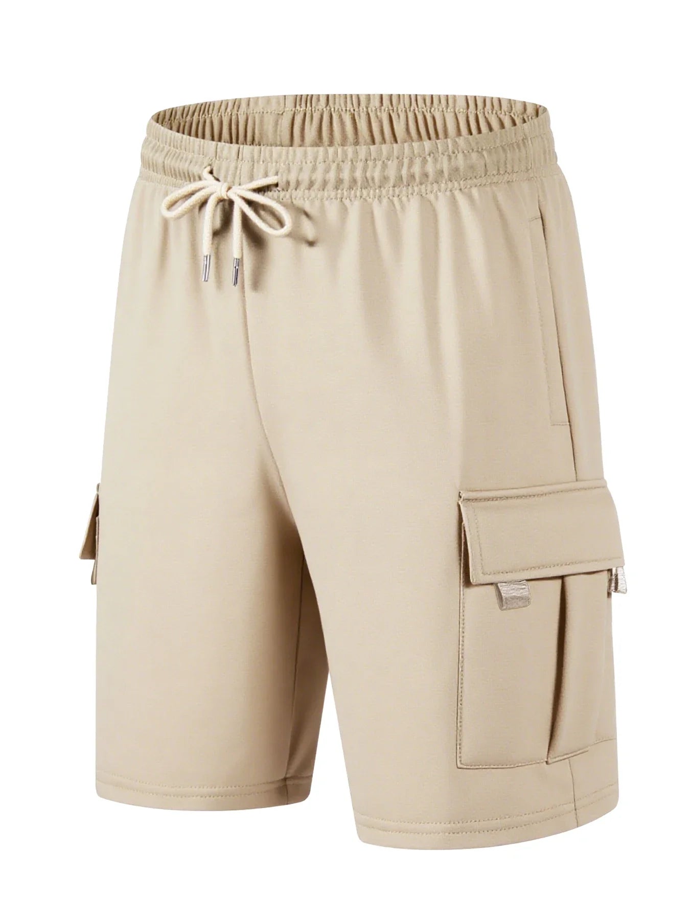 Summer Men's Sport Shorts Male Breathable Loose Multi-pockets Cargo Shorts Outdoor Jogging Fitness Casual Drawstring Mens Shorts