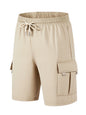 Summer Men's Sport Shorts Male Breathable Loose Multi-pockets Cargo Shorts Outdoor Jogging Fitness Casual Drawstring Mens Shorts