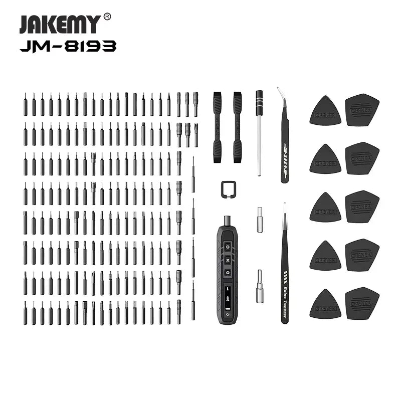 180 in 1 Precision Electric Screwdriver Set Magnetic Torx Hex Bits Repair Tools Power LED Equipment Power Tools Box Men Gift