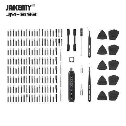 180 in 1 Precision Electric Screwdriver Set Magnetic Torx Hex Bits Repair Tools Power LED Equipment Power Tools Box Men Gift