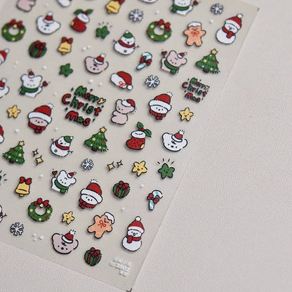 Luxury 5D Floral Nail Art Stickers Gold Silver Chinese Style Metal Frame Shiny Crystal Rhinestone Self Adhesive Manicure Decal