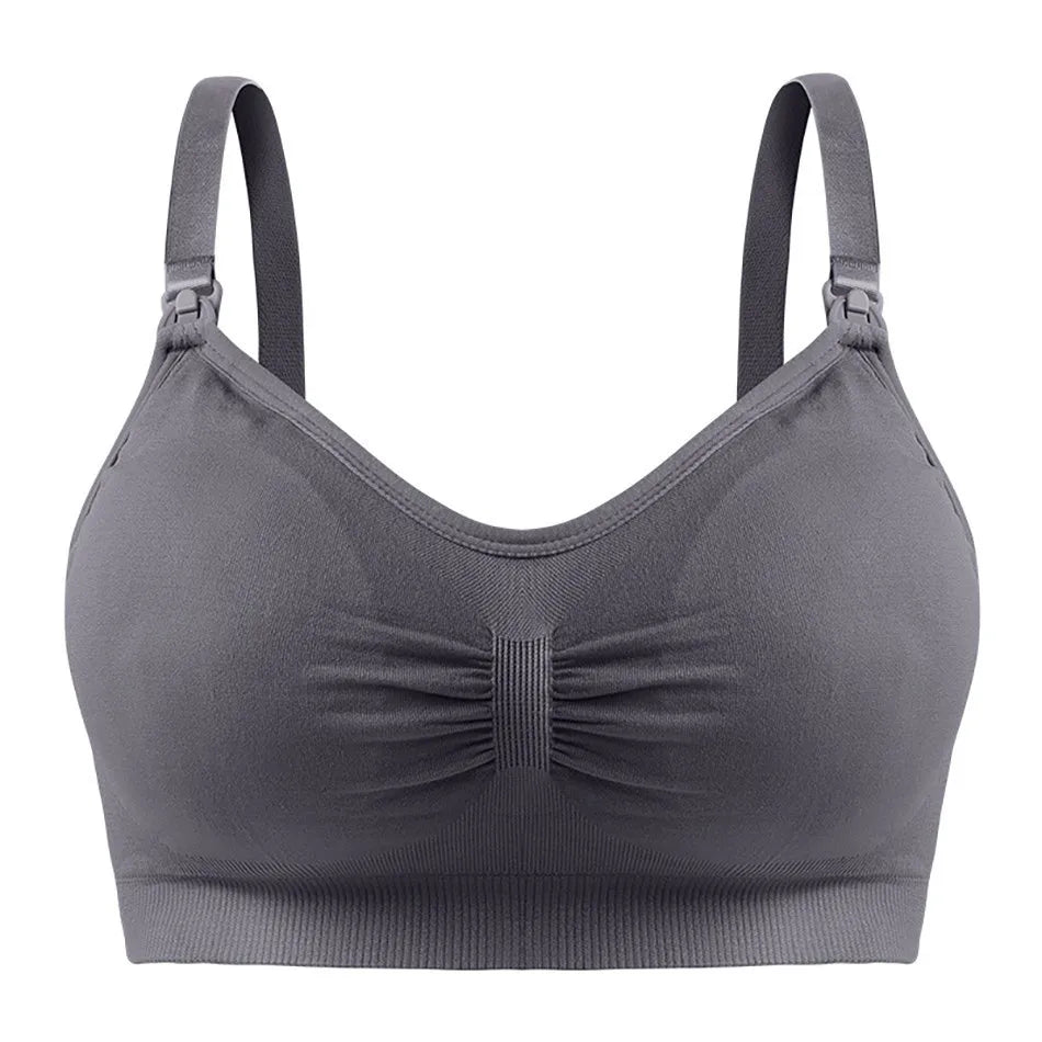 Breathable Maternity Pregnant Bras Comfort Breastfeeding Sleep Bralette Women Wireless Seamless Nursing Underwear