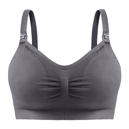 Breathable Maternity Pregnant Bras Comfort Breastfeeding Sleep Bralette Women Wireless Seamless Nursing Underwear