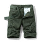 2026 Summer Cargo Short Men Fashion Casual Shorts Mens Military Cargo Pocket Pants Cotton Male Tactical Shorts No Belt Plus Size