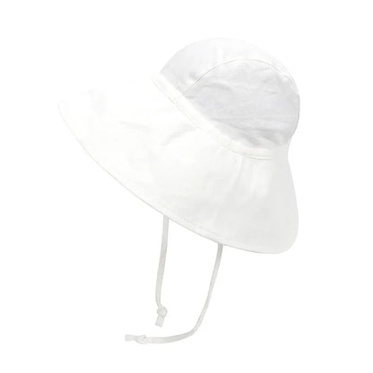 Baby SunHat Summer Boys Girls Bucket Hat Kids Cotton UV Travel Hats Child Big Brim Outdoor Beach Caps Fashion Casual Panama Cap
