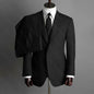 Fashion Gray Men Suits High-end Single Breasted Wedding Tuxedo Business Casual Office Male Suit Slim 2 Piece (Blazer+Pants)