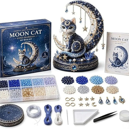 3D Design Animal Guardian Beading Kit Animal Shape Handmade DIY Beadwork Craft Kit Material Package with Colorful Beads