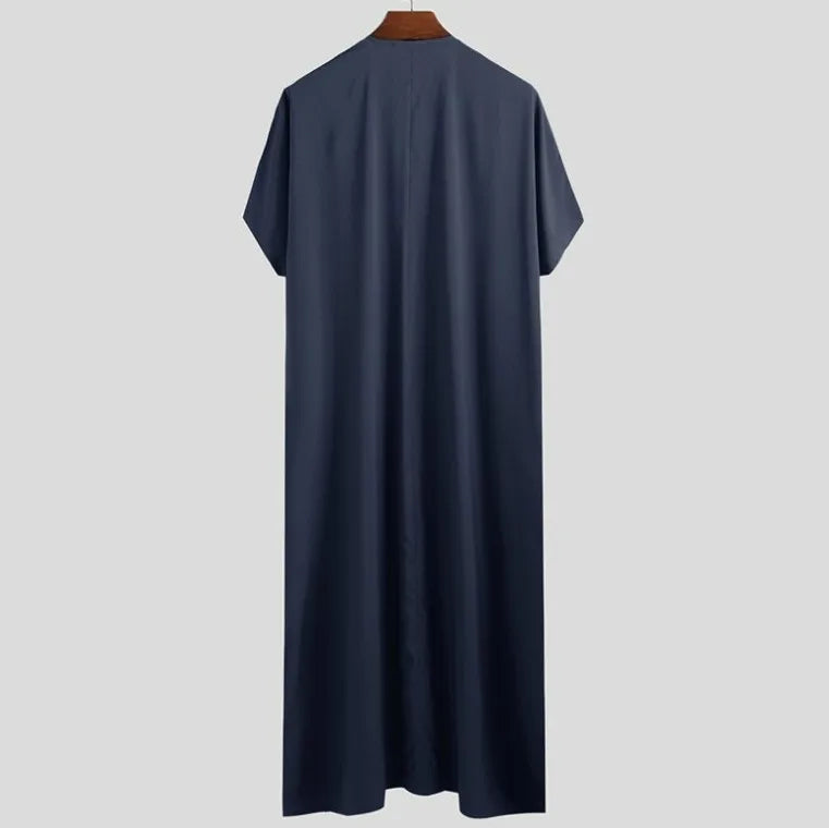 Turkye Muslim Islamic Men Jubba Thobe Dress Abayas Long Robe Saudi Musulman Abaya Moroccan Caftan Islam Clothing Dubai Arab