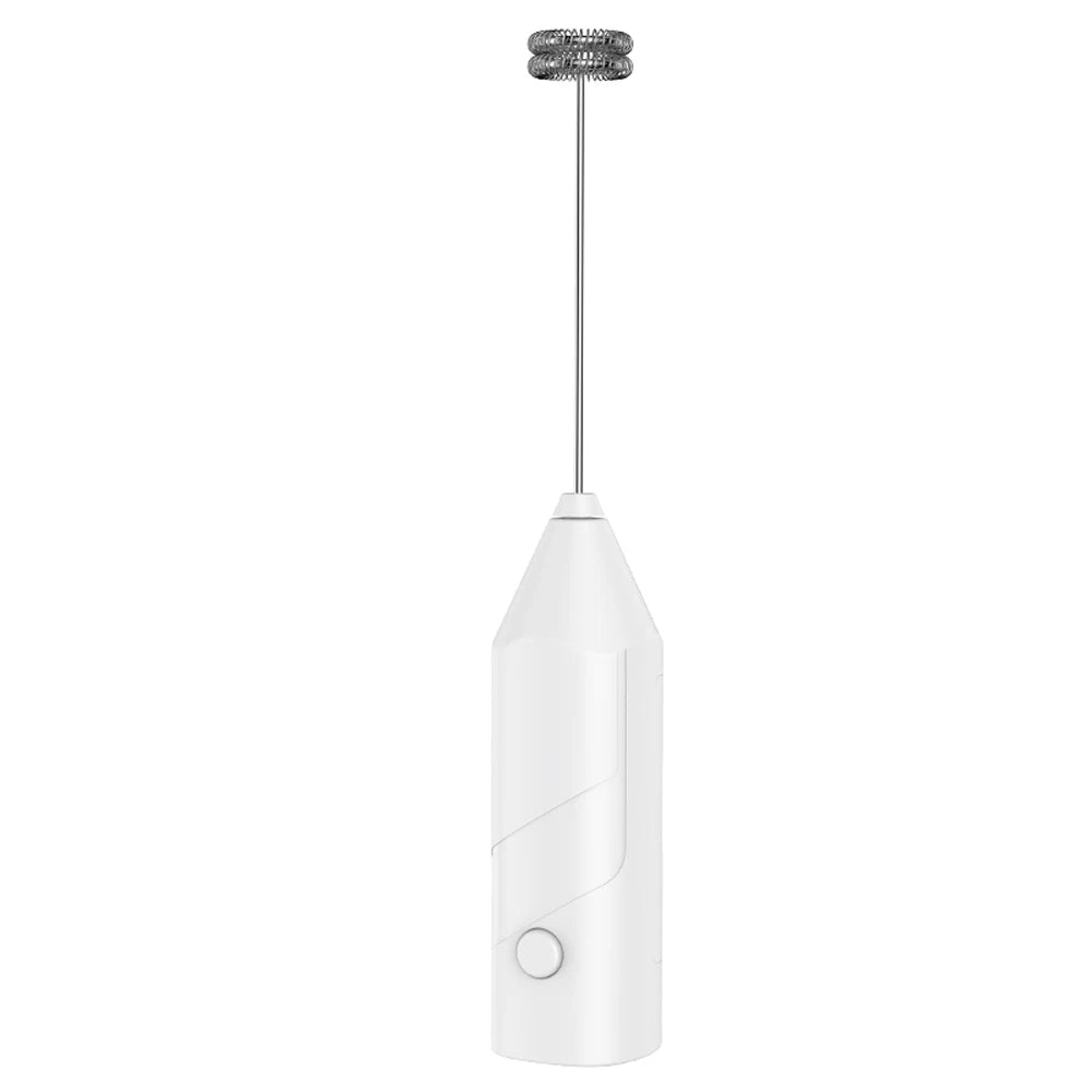 Milk Frother Handheld Milk Frother Electric Foam Maker Wireless Hand Mixer for Coffee Whisk Mixer Lattes Cappuccino Matcha Eggs
