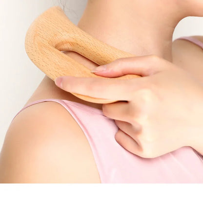 Wooden Gua Sha Tool Manual Massage Scraper for Anti Cellulite Slimming Guasha Massage Board Body Gua Sha Paddle Therapy Tool