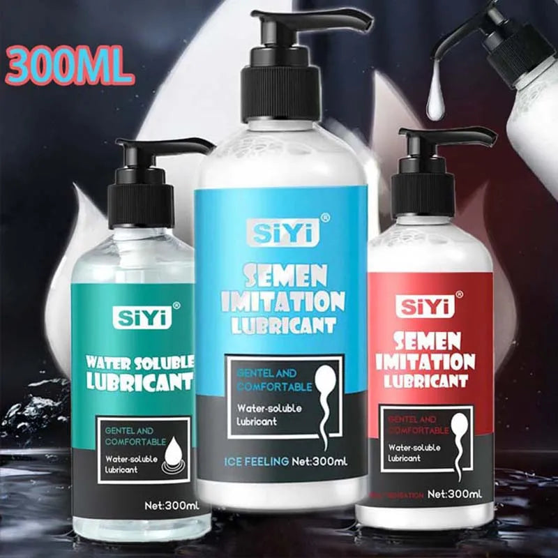 Water-Based Sex Lubricant Intimate Gel Semen Lube for Women Men Masturbation Toys - Couples Lubrication