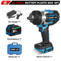 ONEVAN 2800N.M High Torque Brushless Electric Wrench Cordless 1/2 Inch Screwdriver Impact Drill Tool For Makita 18V Battery Pin