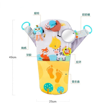 New Baby Toy Eletric Simulation Steering Wheel Toys With Light Sound Baby Kids Developing Educational Games Car Seat Back Gifts