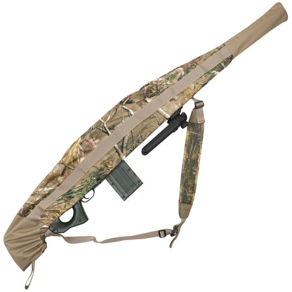 Soft Rifle Cover Elastic Gun Slicker Camouflage Water-Resistant Soft Sniper Scoped Case Lightweight Shotgun Rifle Sock Sleeve